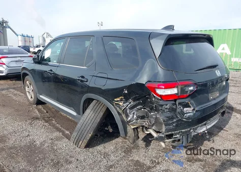 2024 Honda Pilot Ex-L 7 Passenger из США, поврежденный, VIN 5FNYG1H5XRB045207